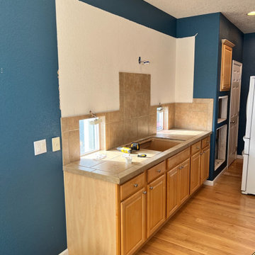 Before Appliance Relocation