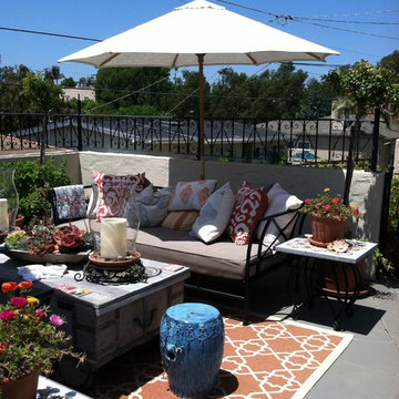 Spanish Revival Terrace | Mission Hills