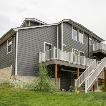 Louisville-Boulder Area Home | Cedar to Hardie Transformation | WoodTone Rustic