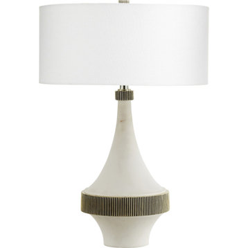 Saratoga Table Lamp White