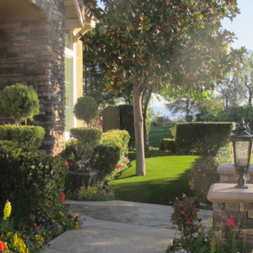 Artificial Grass Front Yard Designs