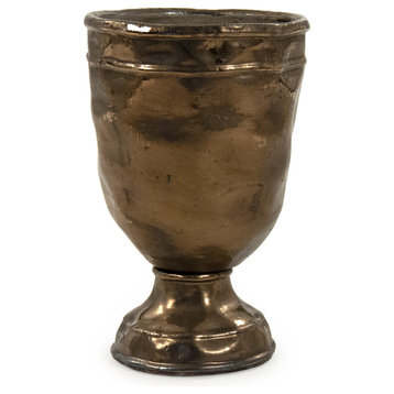 Distressed Bronze Vase