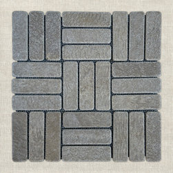 KUTA - Taupe | 12" x 12" | Onyx Mosaic - Mosaic Tile