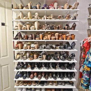Closet and Shoe Organization | Organized Living freedomRail