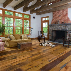 Reclaimed Oak Flooring - Distressed Grade - Hardwood Flooring