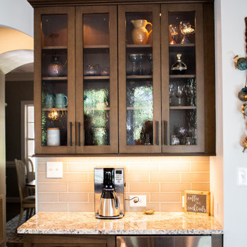 Custom + Cozy Living Room and Kitchen Renovation