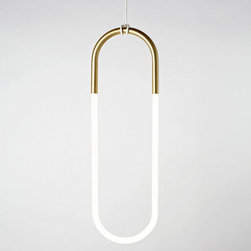 Roll & Hill - Roll & Hill Rudi Single Loop Large Suspension Lamp - Pendant Lighting
