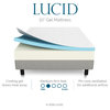 LUCID 10" Memory Foam Mattress, 10-Year Warranty, Twin