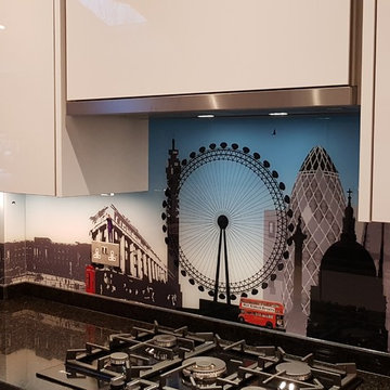 London Skyline in Wimbledon with 5 bespoke additions