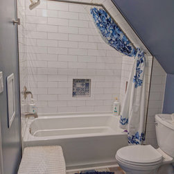 Shower Rod for Sloped Ceiling - Shower Curtain Rods
