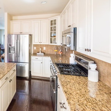 Stylish Santa Cecilia Granite Countertops At West Broad Village in Richmond, VA