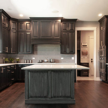 Moody Elegance Kitchen
