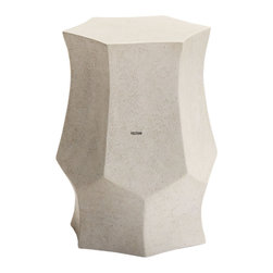 Henley Accent Stool - Outdoor Footstools And Ottomans