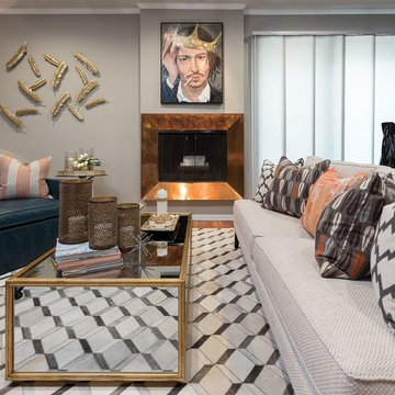 Luxe Living Space Remodel