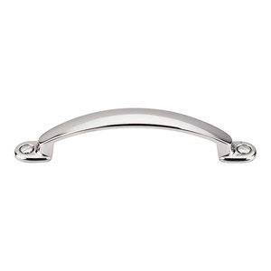 Edwardian Pull 3 3 4 Center To Center M1939 Polished Nickel Traditional Cabinet And Drawer Handle Pulls By New York Hardware Online