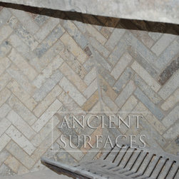 Firebox Stone inserts Herringbone & More - Indoor Fireplaces