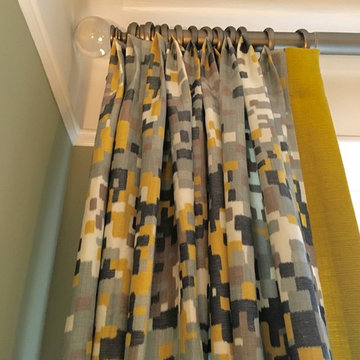 Living Room Color + Pattern = LOVE