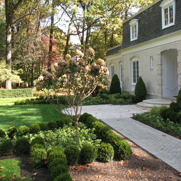 French-inspired Boxwood Parterre Garden