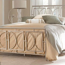 6/6 Metal Bed W/Slats 104-398R by American Drew Essex - Beds
