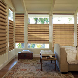 Top Down Bottom Up Window Treatments - Roman Shades