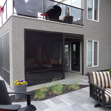 Screened Walk Out Basement