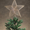 3D Star 9" Tall Christmas Tree Topper
