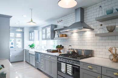 Inspiration for a kitchen remodel in Boston
