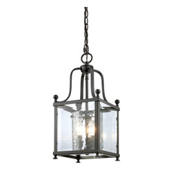Z-Lite - Fairview Bronze Three-Light 8-Inch Pendant - Pendant Lighting