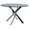 OM Glass Round Dining table