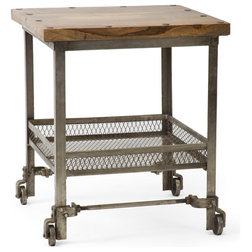 Industrial Side Tables And End Tables by Custom Furniture World