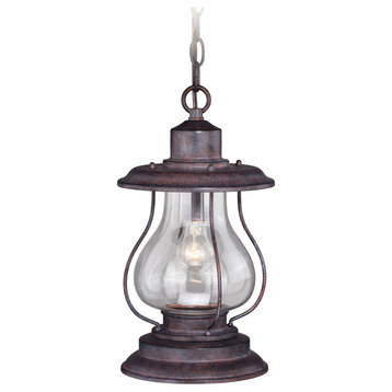 Dockside 8-in Outdoor Pendant Weathered Patina