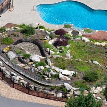 Landscape, Pools, and Waterfalls
