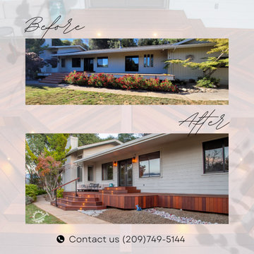 IPE DECK -Columbia, CA