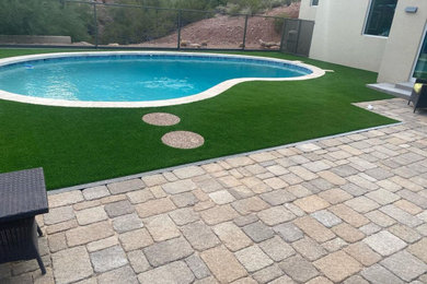 Pool landscaping photo in Phoenix