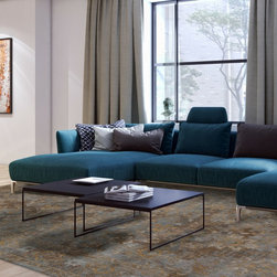 Fading World Agra Sur Rugs 8942 in Grey and Beige - Rugs