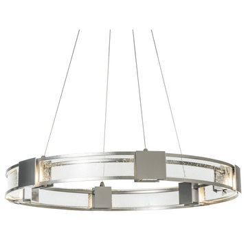 Hubbardton Forge 138588-1013 Aura Glass Pendant in Soft Gold