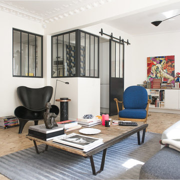Contemporain Salle De Séjour