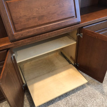 Home Office with slant front secretary desk