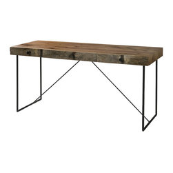 Wright Industrial Desk - Desks And Hutches