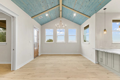 Example of a dining room design in Austin