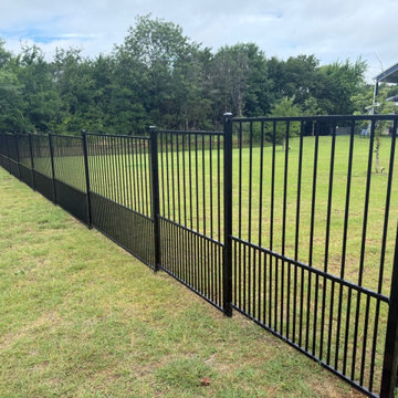 WROUGHT IRON FENCE - POTTSBORO, TX