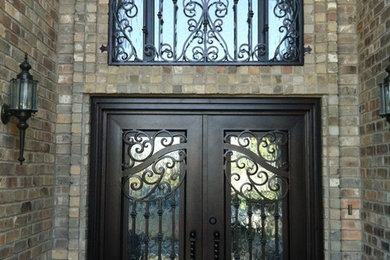 Beautiful Iron doors built in Odessa Tx..these doors are not imported