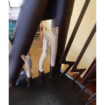 Bodega Bay Sculptural Stairs