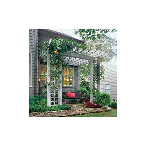 Front Porch with Arbor/Trellis