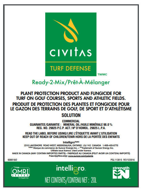 Civitas Turf Defense Fungicide Incecticide