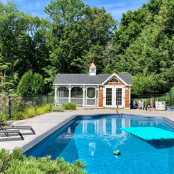 Cedar Pool House - Outdoor Structures