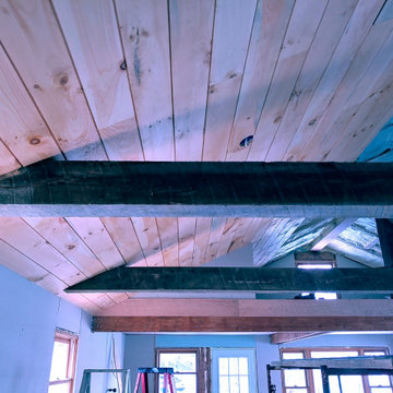 Wood Ceiling and Beams