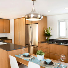 Rift sawn white oak cabinets