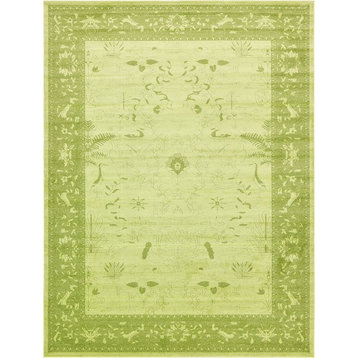 Traditional Soledad 12'2"x16' Rectangle Lime Area Rug