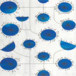 Painted Marble tile - Products